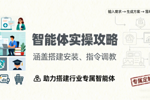 智能体实操攻略：涵盖搭建安装、指令调教，助力搭建行业专属智能体