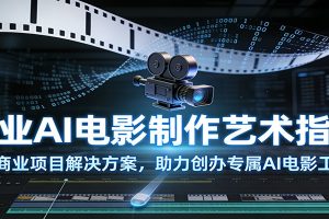 商业AI电影制作艺术指南:定制商业项目解决方案,助力创办专属AI电影工作室
